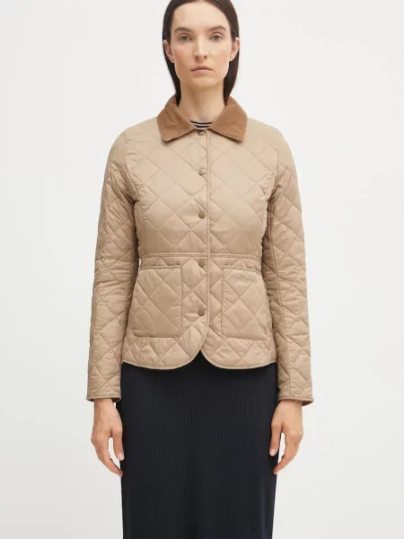 Barbour Deveron Quilt καπιτονέ μπουφάν γυναικείο μπεζ