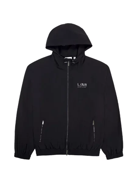 Hanorac cu glugă L/ab C/o Off-white cu imagine alb
