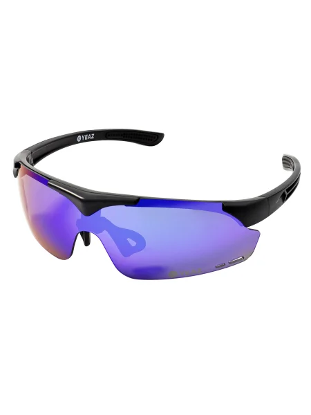 YEAZ Ochelari de soare sport Sunup albastru violet / mov închis negru