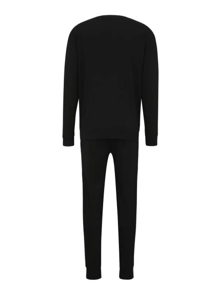 HUGO Pijama lungă GALAXY roșu negru