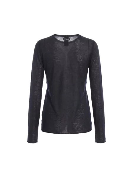 Top Pinko z cekinami niebieski