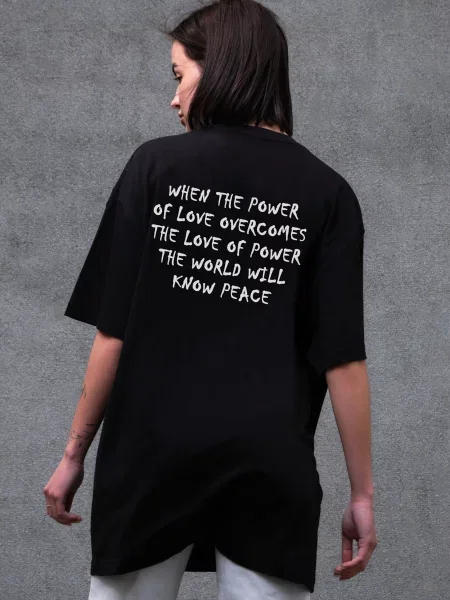 Футболка Without черная