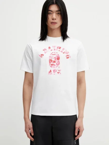 A Bathing Ape tricou din ABC Camo College