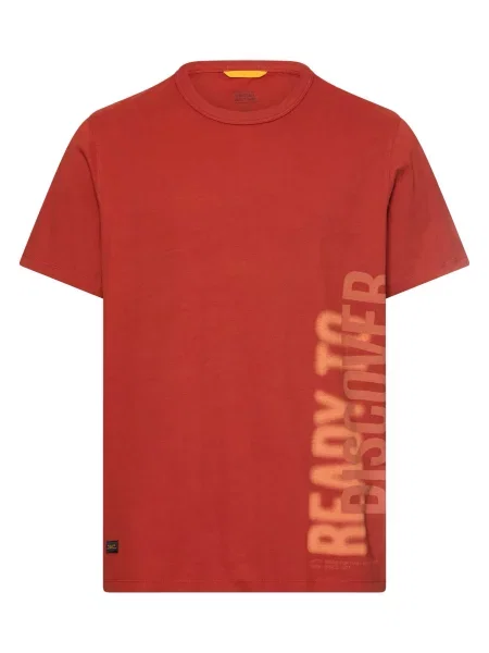 CAMEL ACTIVE Tricou portocaliu / ruginiu roșu