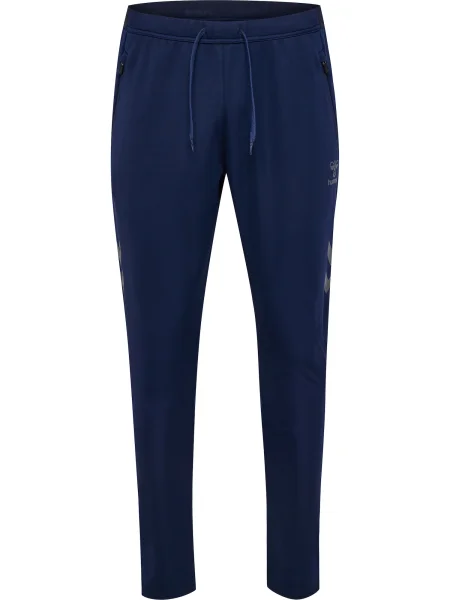 Hummel Pantaloni Cima albastru marin / metalic gri