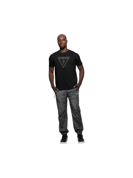 GUESS ACTIVE Tricou AZHA negru