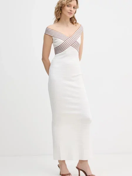 Elisabetta Franchi rochie bej