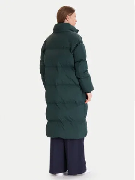 Lacoste Pūkinė striukė Oversize žalia