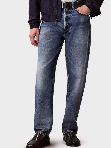 Джинси кльош Calvin Klein сині
