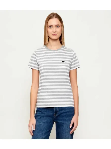 Karl Lagerfeld Tricou ikon alb