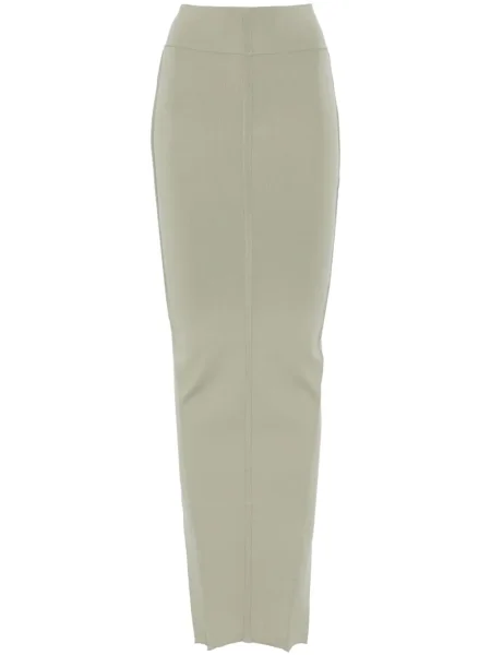 Maksi spódnica maxi Rick Owens zielona