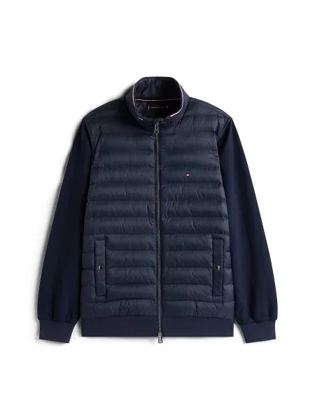 TOMMY HILFIGER Zimní bunda Ess námořnická modř modrá