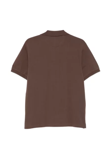 Tricou polo Mc2 Saint Barth scurt maro