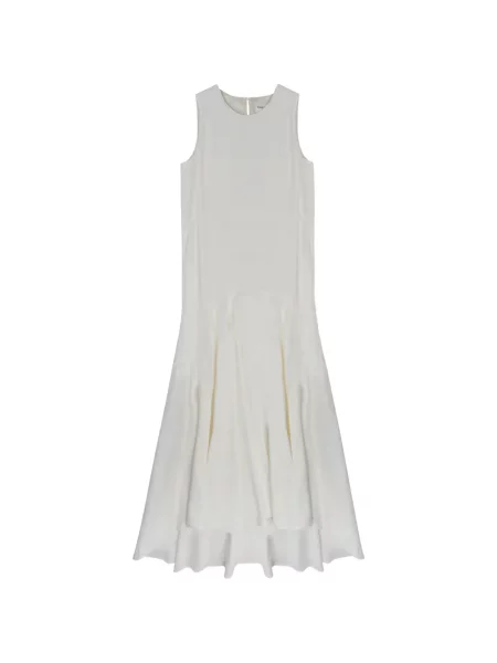 Rochie maxi Parah fără mâneci evazată