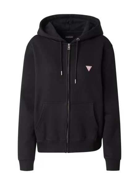 GUESS JEANS Gornji dio trenirke crna