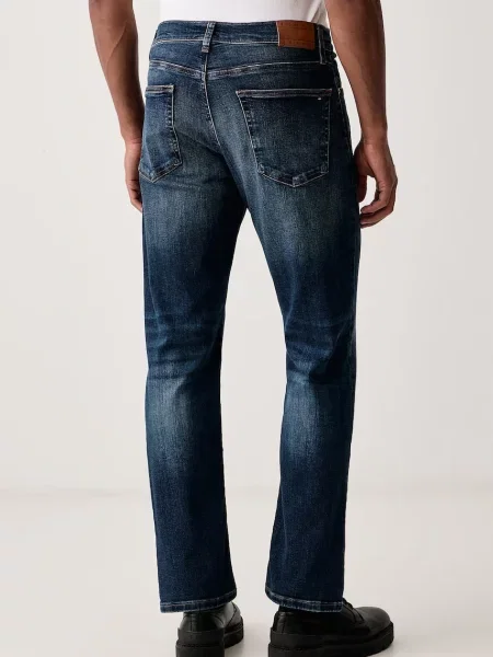 Tommy Jeans jeansy straight niebieskie