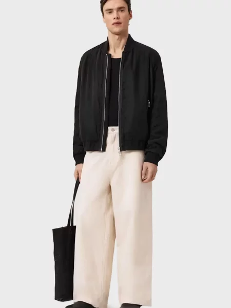 Бомбер Allsaints черный