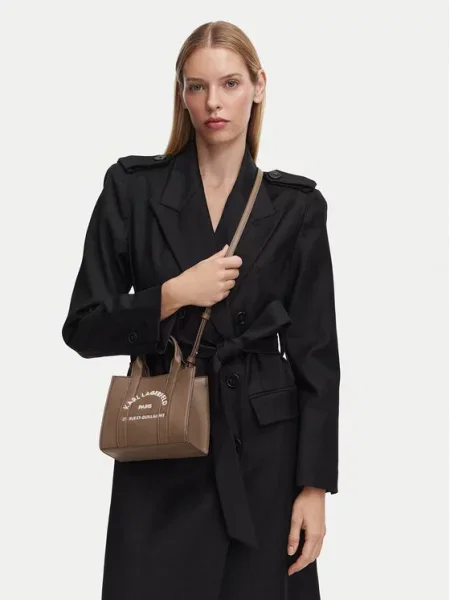 Karl Lagerfeld tote torba za žene od imitacije kože K/RSG MN smeđa