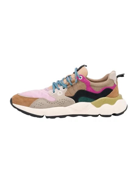 Sneakersy Flower Mountain zamszowe w kwiatki