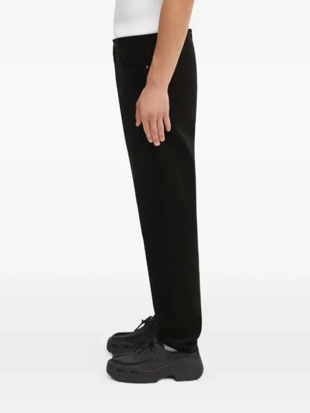 Παντελόνι Carhartt Wip κοτλέ μαύρο
