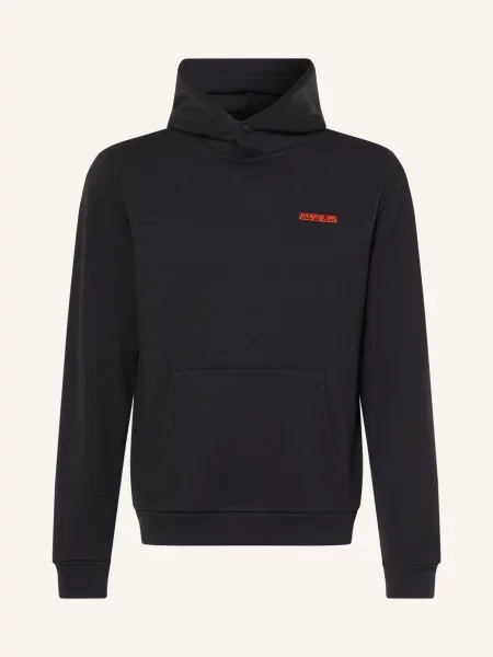 Napapijri Mikina S Kapucí B-Sweat / červená / modrá černá