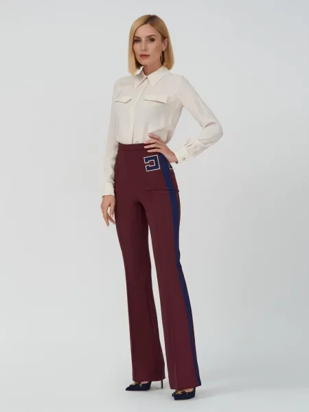 Блуза Elisabetta Franchi бежева