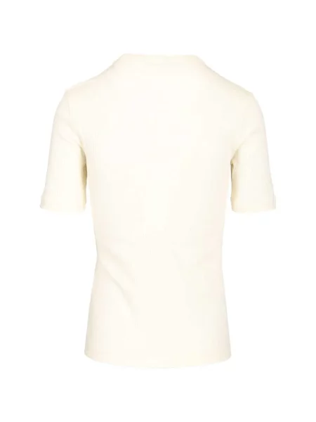 Tricou Maison Kitsune cu nervuri