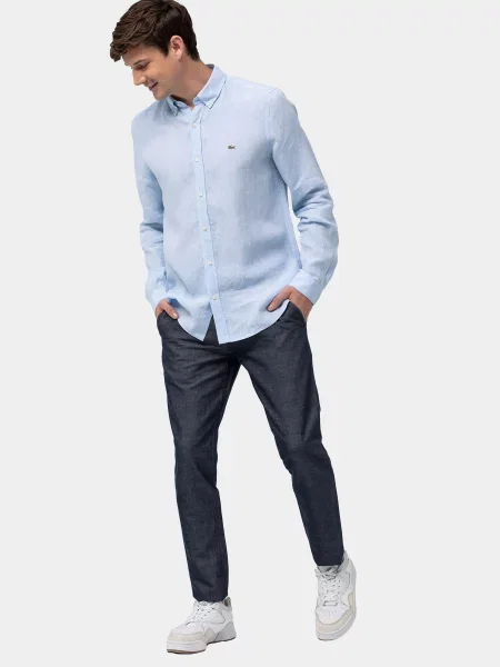 Чиносы Lacoste синие