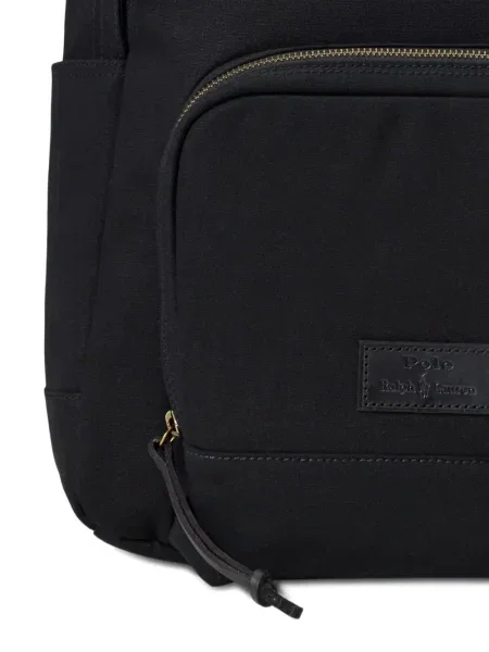 Rucsac Polo Ralph Lauren din canvas negru