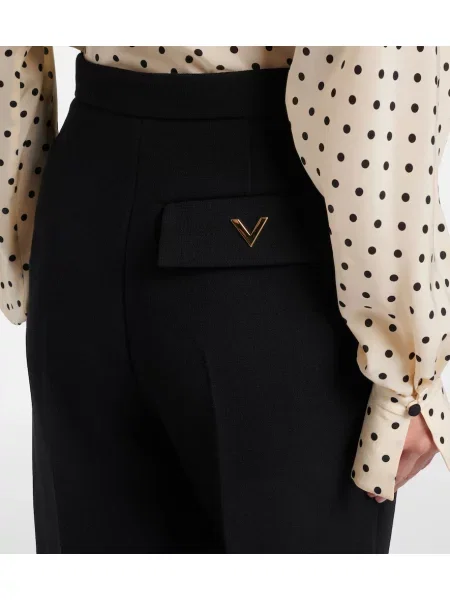 Bermude Valentino de lână negru