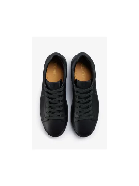 Sneakersy Fred Perry skórzane czarne