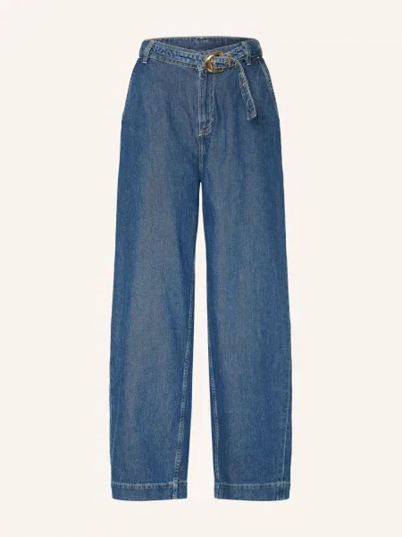 Claudie Pierlot Jeansy Typu Barrel blau niebieskie