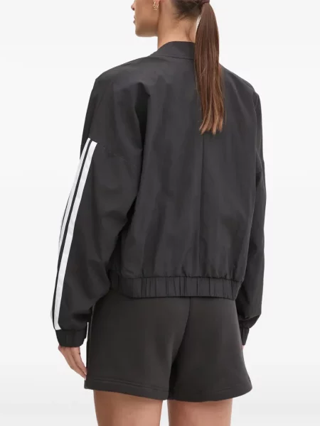 Lung papuci Adidas cu mâneci lungi cu dungi albastru