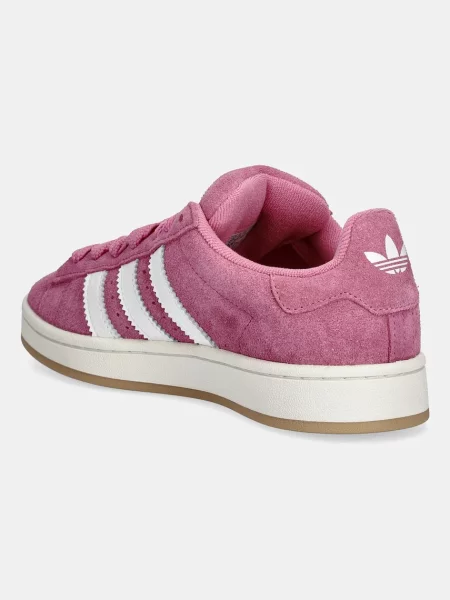 Semišové tenisky adidas Originals Campus růžová