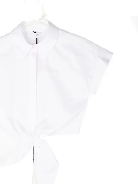 Top Adam Lippes wiązany biały