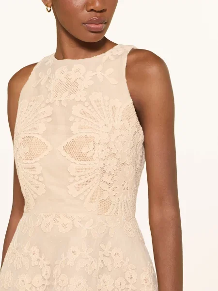 Sandro Sukienka Z Koronką gelb