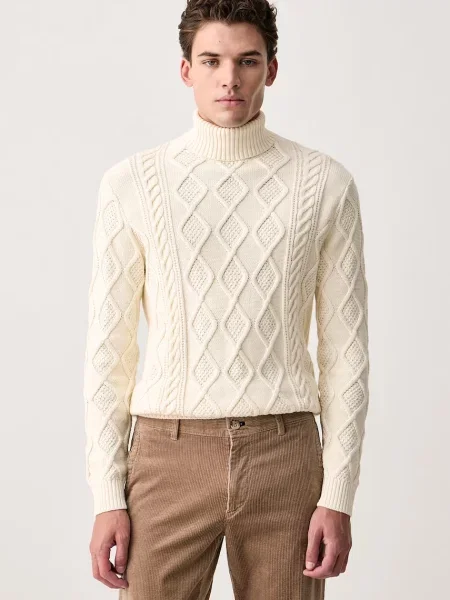 Heláncă U.s. Polo Assn. tricotate bej