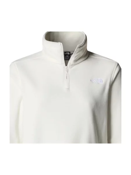 Mikina na zips The North Face biela