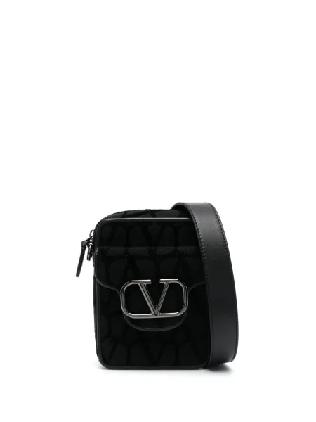 Geantă Valentino Garavani negru