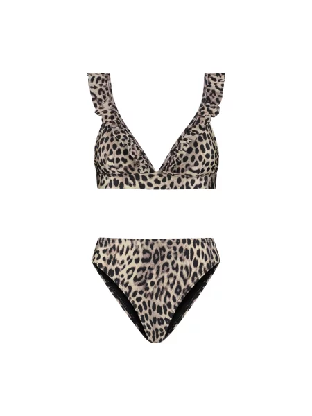 The Sunshine Brand Bikinis Bobby kremo / brokato juoda