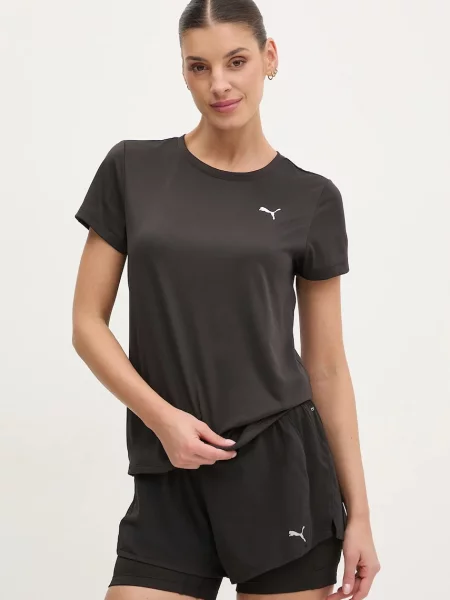 Тениска за трениране Puma Train All Day Essentials черно