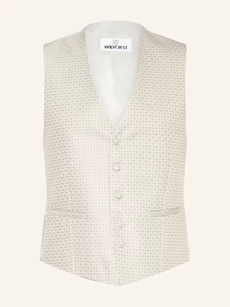 Wilvorst Slim Fit Vesty lindgrün gem.