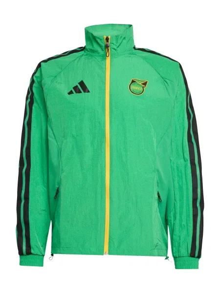 ADIDAS PERFORMANCE Geacă sport JFF H AN galben / verde negru