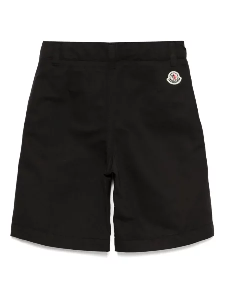 Bermudy dziecięce Moncler Enfant czarne