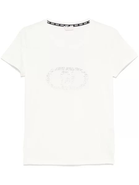 Tricou Liu Jo cu aplicații alb