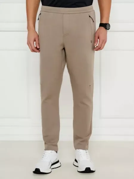 BOSS GREEN Jogger nadrág Hicon DesertTech bézs