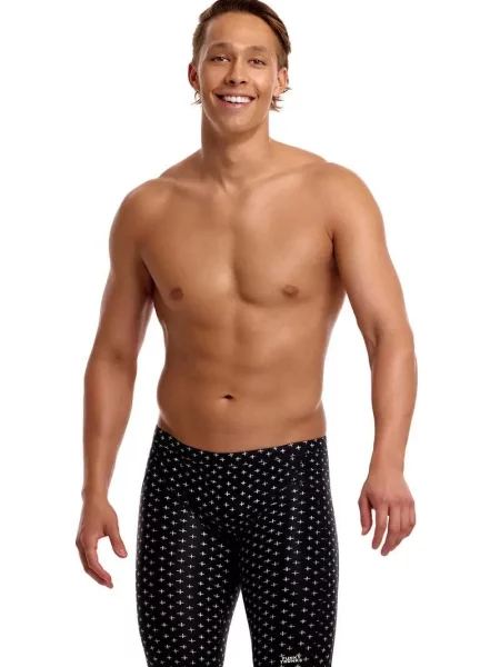 Spodenki do pływania Jammery Funky Trunks Be Positive czarne