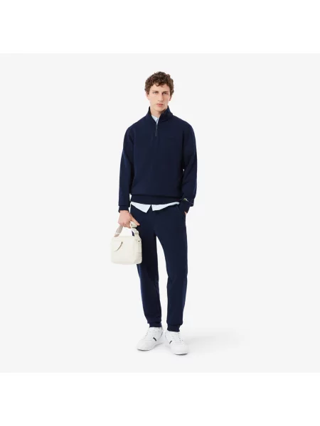 Lacoste Spodnie Dresowe Unisex Tapered Fit granatowe