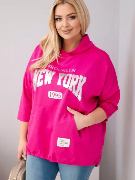 Geacă Kesi Włoski mari fucsie