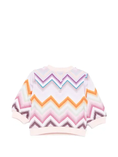 Bluza dziecięca Missoni różowa